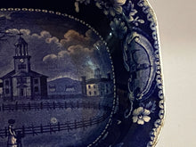 Load image into Gallery viewer, Historical Staffordshire Pittsfield Elm Massachusetts Vegetable Dish by Clews
