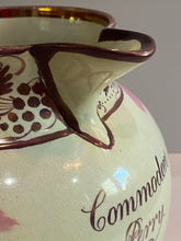 Load image into Gallery viewer, Staffordshire Pink Luster House Pitcher Commodore Perry
