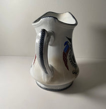 Load image into Gallery viewer, Staffordshire Ironstone Pitcher George Washington Union Be Preserved 1840’s
