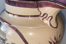 Load image into Gallery viewer, Historical Staffordshire Peace Plenty Success To The United States Pitcher 1815
