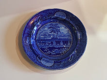 Load image into Gallery viewer, Historical Staffordshire Dinner Plate Baltimore and Ohio Railroad Level Version
