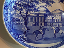 Load image into Gallery viewer, Historical Staffordshire Blue Capital Washington Potato Bowl
