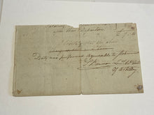 Load image into Gallery viewer, 1796  DeWitt Clinton - Erie Canal - Governor  Mayor of New York City - Signed
