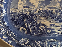 Load image into Gallery viewer, Historical Staffordshire Picketts Charge Gettysburg Platter Ca. 1900
