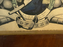 Load image into Gallery viewer, Original Navel Heros of the United States N. Currier &amp; Ives Battle of Lake Champlain
