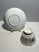 Load image into Gallery viewer, Staffordshire Mulberry Transfer Liberty Cap Patriotic Flag Cup And Saucer 1840
