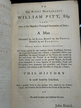 Load image into Gallery viewer, The General History of The Late War - 1763 By John Entick Book 5 Volume Set Sign
