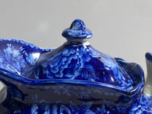 Load image into Gallery viewer, Historical Staffordshire Blue Washington Scroll In Hand Teapot Ca. 1825
