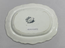 Load image into Gallery viewer, Historical Staffordshire Black Transfer Hudson, Hudson River New York Small Platter
