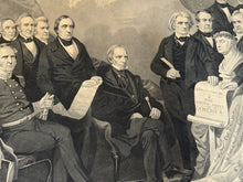Load image into Gallery viewer, Large Folio Engraving “Union” H. S. Saddler Constitution United States

