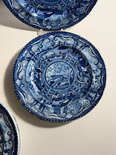Load image into Gallery viewer, Staffordshire Blue Transfer Plate Quadrupeds River Otter Plate Ca. 1825
