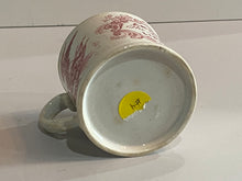 Load image into Gallery viewer, Staffordshire Pearlware America Land of Liberty Pink Transfer Childs Mug
