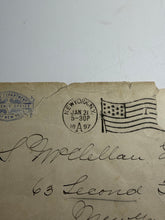 Load image into Gallery viewer, Theodore Roosevelt Police Commissioner New York Letterhead Signed Letter 1897
