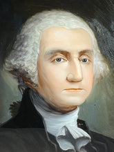Load image into Gallery viewer, Antique 19th Century Reverse On Glass Painting George Washington Large
