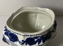 Load image into Gallery viewer, Pearlware Sugar Bowl With Embossed Eagle Ca. 1820
