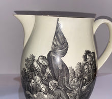 Load image into Gallery viewer, Staffordshire Creamware Liverpool Pitcher Death Of General Wolfe Quebec Ca. 1800
