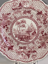 Load image into Gallery viewer, Historical Staffordshire Pink Transfer Plate View of New Orleans Ca. 1825
