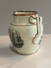 Load image into Gallery viewer, Staffordshire War of 1812 Pitcher United States and Macedonian
