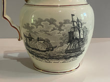 Load image into Gallery viewer, Staffordshire War of 1812 Pitcher United States and Macedonian
