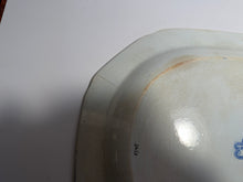 Load image into Gallery viewer, Historical Staffordshire Blue Platter Hartford Deaf &amp; Dumb Asylum Hartford 1825
