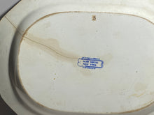Load image into Gallery viewer, Historical Staffordshire Blue Platter Alms House New York By Ridgway 1825
