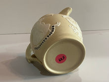 Load image into Gallery viewer, Staffordshire Jasperware George Washington and General Lafayette Tan Pitcher
