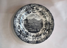 Load image into Gallery viewer, Historical Staffordshire Allegeny Pittsburgh Dinner Plate Ca. 1835

