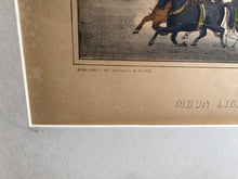 Load image into Gallery viewer, Original Currier &amp; Ives Type Print Moon Light Central Park Haskell Allen
