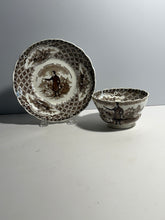 Load image into Gallery viewer, Historical Staffordshire Father Matthew Temperance Cup And Saucer 1835
