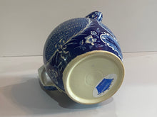 Load image into Gallery viewer, Historical Staffordshire Blue Erie Canal Inscription Pitcher
