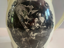 Load image into Gallery viewer, Staffordshire Creamware Liverpool Pitcher American Ship Apotheosis of Washington
