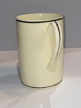 Load image into Gallery viewer, Staffordshire Creamware Liverpool Tankard American Ship True Blooded Yankee
