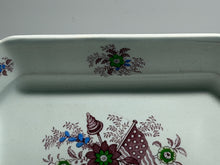 Load image into Gallery viewer, Staffordshire Mulberry Transfer Liberty Cap Patriotic Flag Small Platter 1840’s
