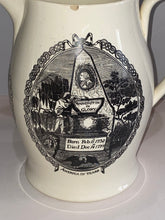 Load image into Gallery viewer, Staffordshire Creamware Liverpool Pitcher Washington  Arms Of United States 1800
