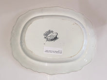 Load image into Gallery viewer, Historical Staffordshire View Of Hudson River Small Platter Ca. 1835
