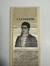 Load image into Gallery viewer, 19th Century Silk Ribbon Of Geneneral Lafayette
