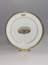 Load image into Gallery viewer, Staffordshire Porcelain Plate with Seal of United States Hand Painted
