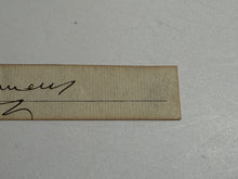 Load image into Gallery viewer, Samuel Clemens “Mark Twain” Signed Clip Signature
