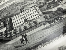 Load image into Gallery viewer, Historical Staffordshire Platter Penitentiary Allegheny Near Pittsburgh Ca. 1835
