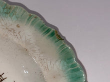 Load image into Gallery viewer, Staffordshire Pearlware Green Edge Leeds Eagle and Shield Cup Plate

