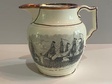 Load image into Gallery viewer, Staffordshire War of 1812 Pitcher United States and Macedonian
