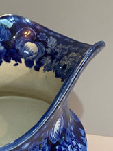 Load image into Gallery viewer, Historical Staffordshire Blue Wash Pitcher View of The Erie Canal
