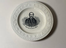 Load image into Gallery viewer, Historical Children’s Alphabet Plate Gen. Ulysses S. Grant Ca. 1860’s
