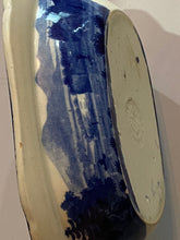 Load image into Gallery viewer, Historical Staffordshire Blue Vegetable Dish Tappenzee From Greensburg
