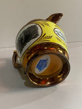 Load image into Gallery viewer, Staffordshire Copper Luster Andrew Jackson Pitcher Hero of New Orleans
