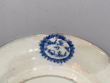 Load image into Gallery viewer, Historical Staffordshire Blue Transfer Plate Park Theater New York Scarce Stubbs
