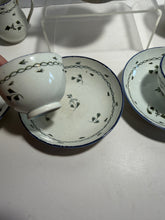 Load image into Gallery viewer, Staffordshire Pearlware Children’s Toy Set Miniature Floral Sprig 1820’s
