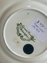 Load image into Gallery viewer, Historical Staffordshire Green Transfer Plate Girard’s Bank Philadelphia Ca. 1835
