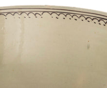 Load image into Gallery viewer, Staffordshsire Creamware Liverpool Punch Bowl George Washington Commander and Chief of the Continental Army
