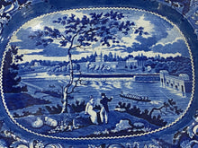 Load image into Gallery viewer, Historical Staffordshire Fairmount Near Philadelphia Platter
